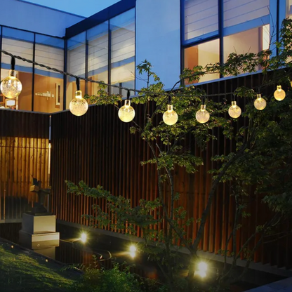30ft Solar Fairy Lights for Garden and Patio Decoration