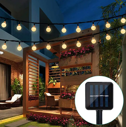 30ft Solar Fairy Lights for Garden and Patio Decoration