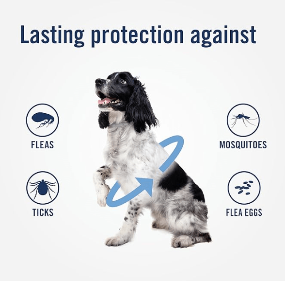 Nature's Serenity Pet Collar for Tick and Flea Defense