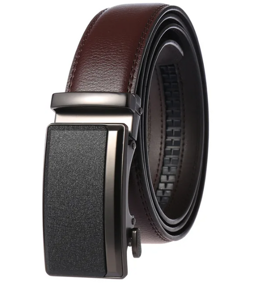 Automatic Buckle Men's Belt – Elegant Luxury Design