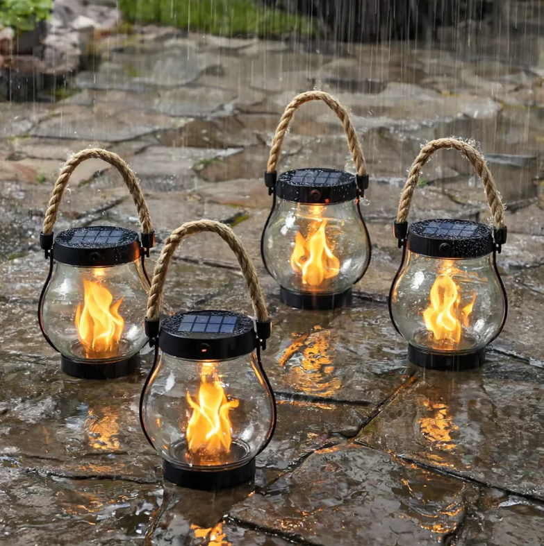 SolaraGlow Solar Lantern — Illuminate Your Evenings with Cozy Light
