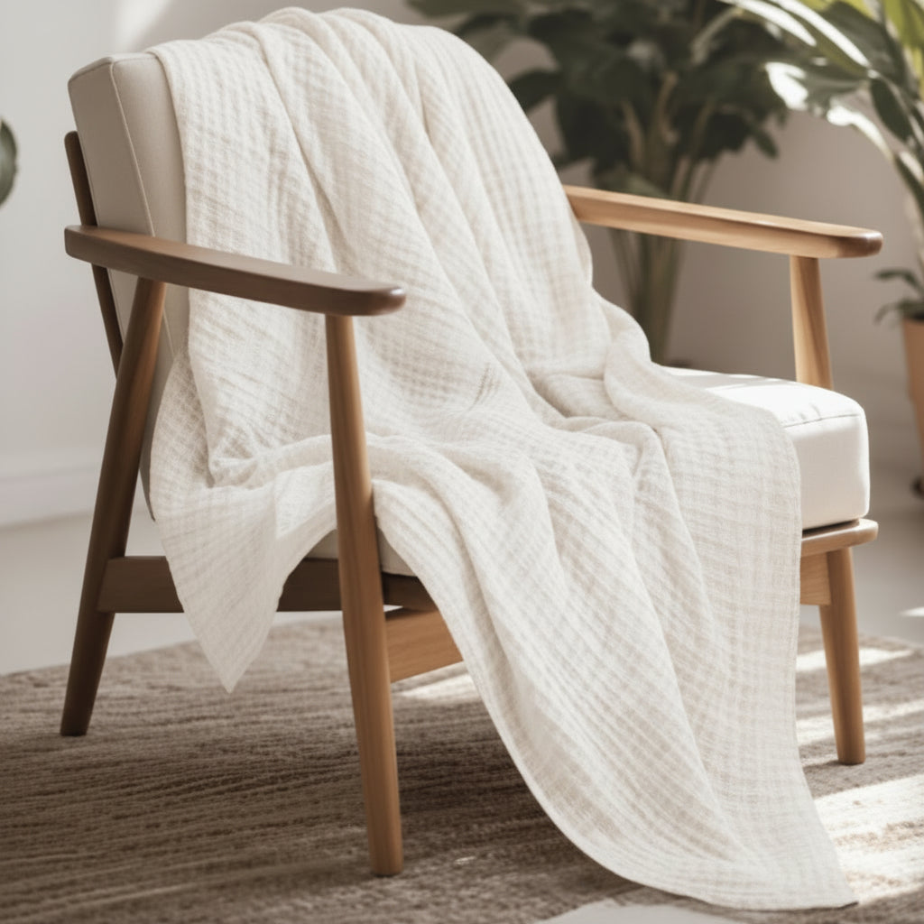 Lightweight Blanket for Comfortable Home Relaxation Daily Use