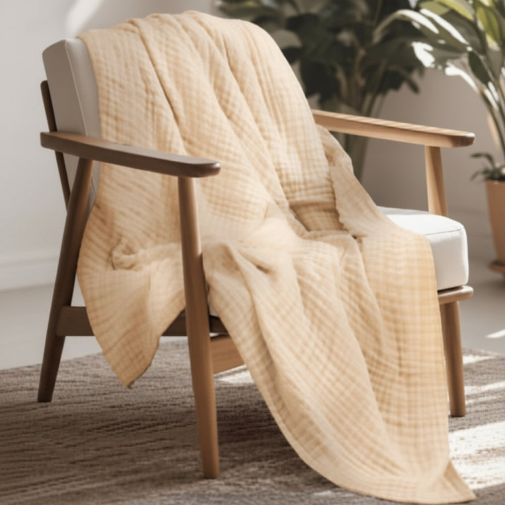 Lightweight Blanket for Comfortable Home Relaxation Daily Use
