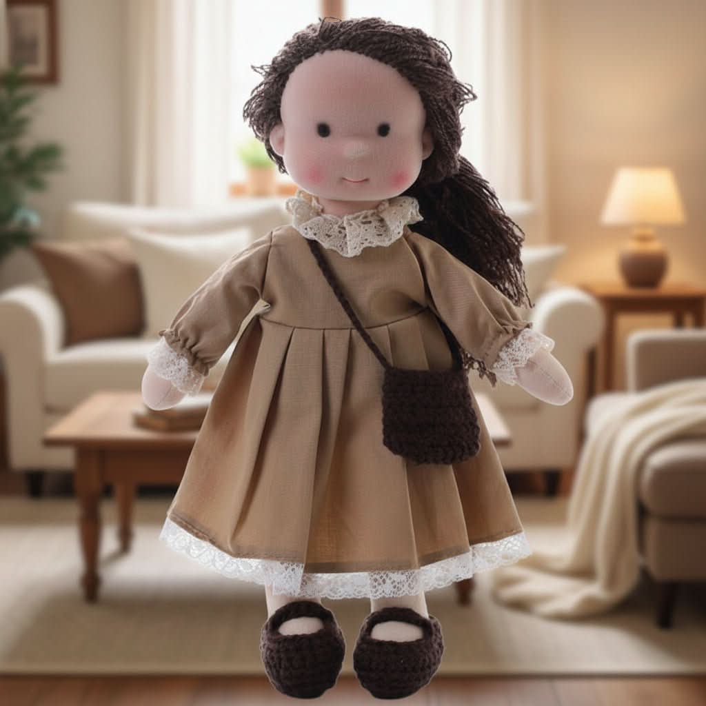 Handcrafted Waldorf Inspired Doll for Creative Play