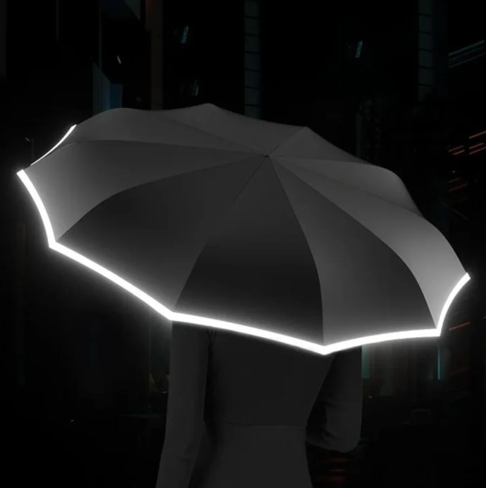 Reflective Edge Windproof Umbrella