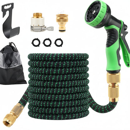 Portable Watering Hose for Irrigation and Cleaning Use