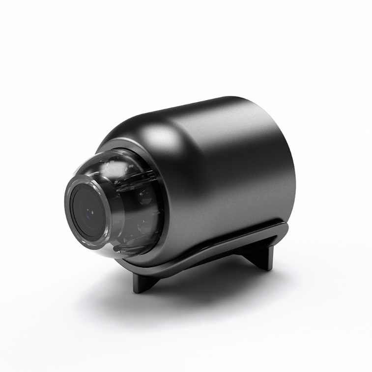 High-Definition Compact Camera Featuring Remote Access and Wide-Angle Lens