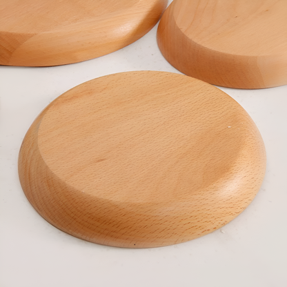Elegant Natural Wood Serving Dish
