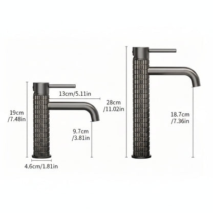 Brass Faucet for Hot and Cold Water – Basin Installation