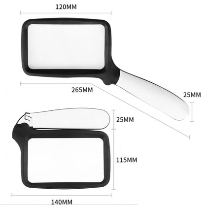 3X LED Handheld Magnifier for Clear Everyday Reading Details