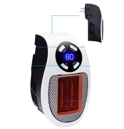 Portable Electric Heater – Compact – Efficient – Quiet