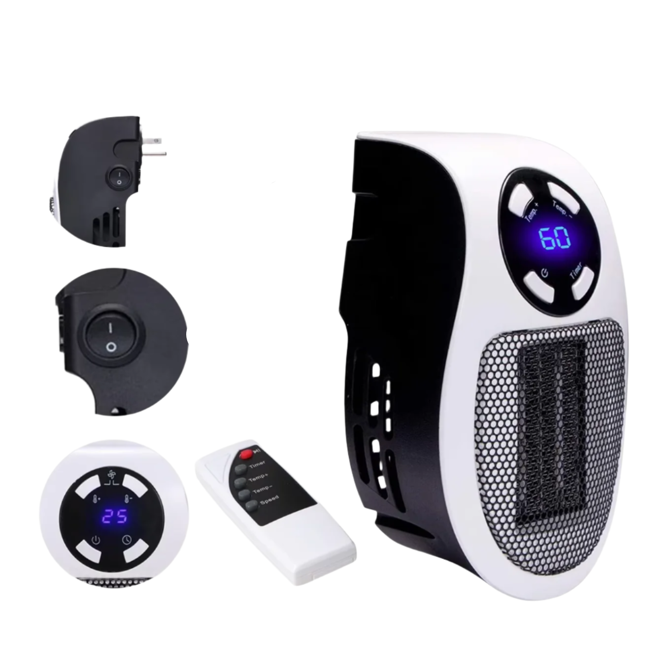 Portable Electric Heater – Compact – Efficient – Quiet