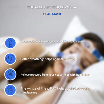 CloudRest Pillow - Ultra-Soft Ergonomic Support Cushion