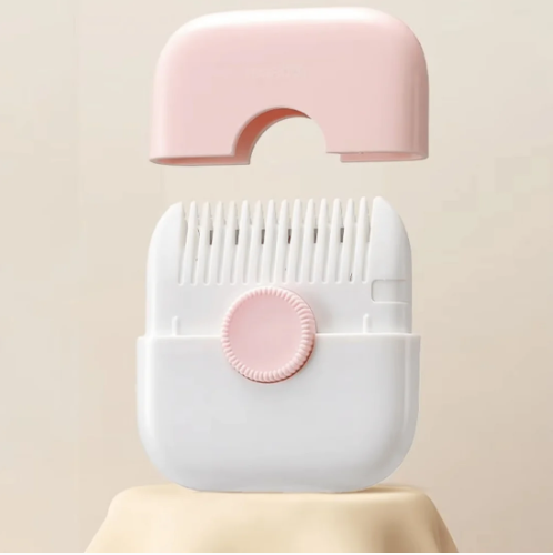 Compact 2-in-1 Travel Hair Trimmer Comb