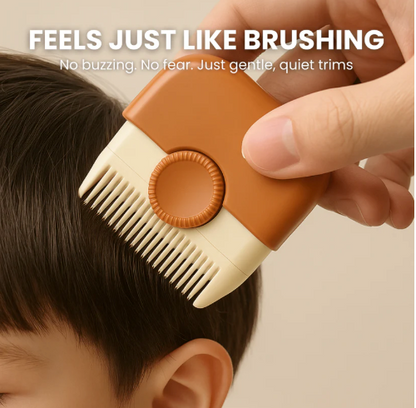 Compact 2-in-1 Travel Hair Trimmer Comb