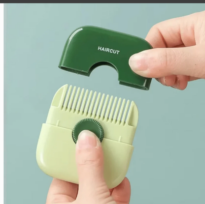 Compact 2-in-1 Travel Hair Trimmer Comb