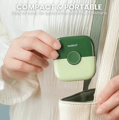Compact 2-in-1 Travel Hair Trimmer Comb