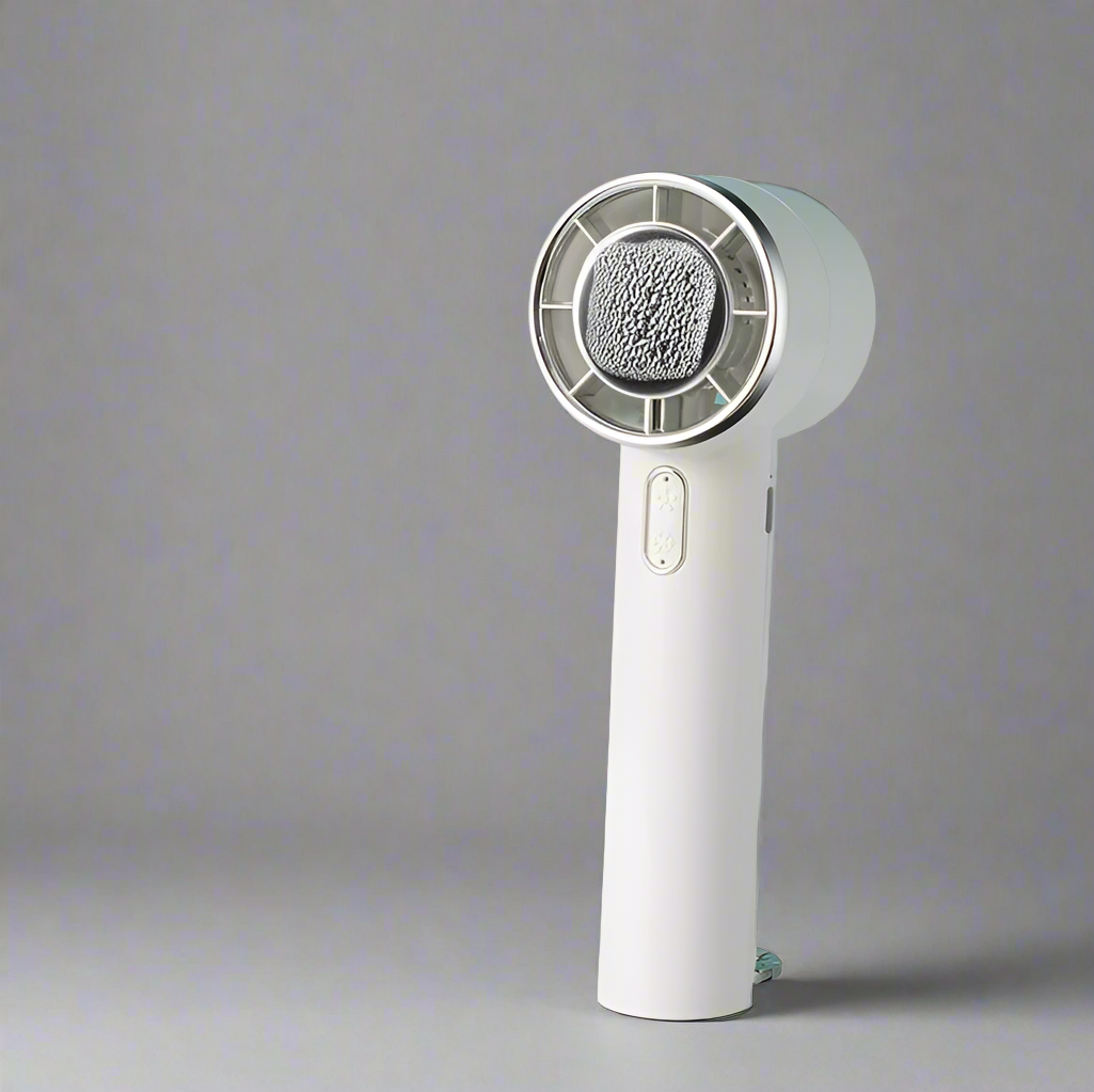 Mini Fan with Cooling Plate – Portable Device with 100 Speed Settings and Adjustable Airflow