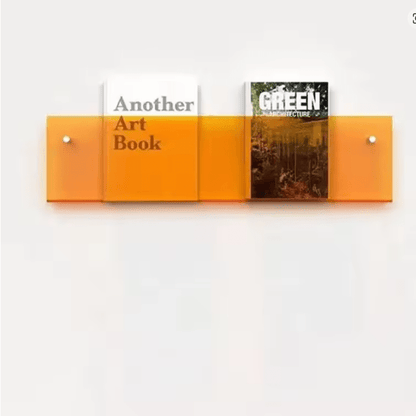 Wall-Mounted Display Rack for Magazines – Minimalist Design