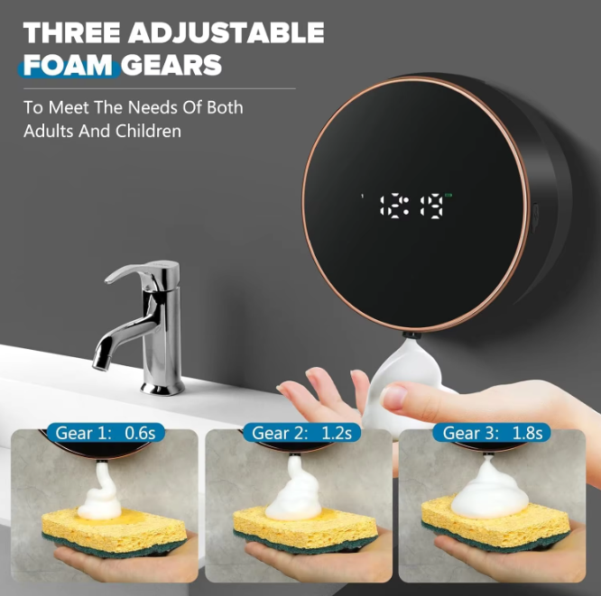 Touchless Soap Dispenser with Sensor Activation