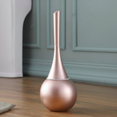 Contemporary Silicone Toilet Cleaner Brush
