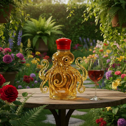 Elegant Nautical Design Wine Decanter – Artistic Home Bar Accessory