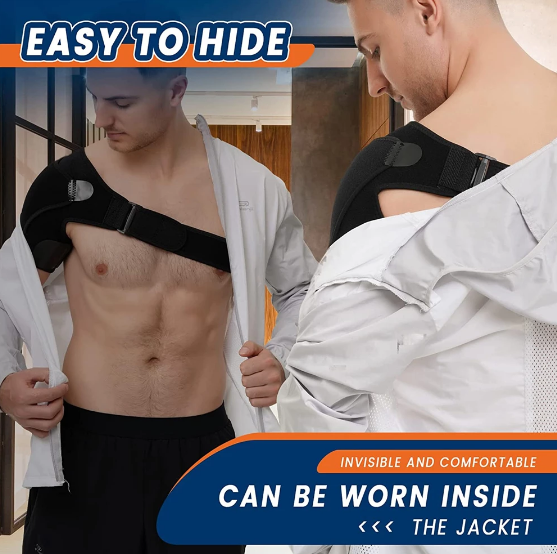 Shoulder Compression Sleeve for Pain Relief and Injury Support