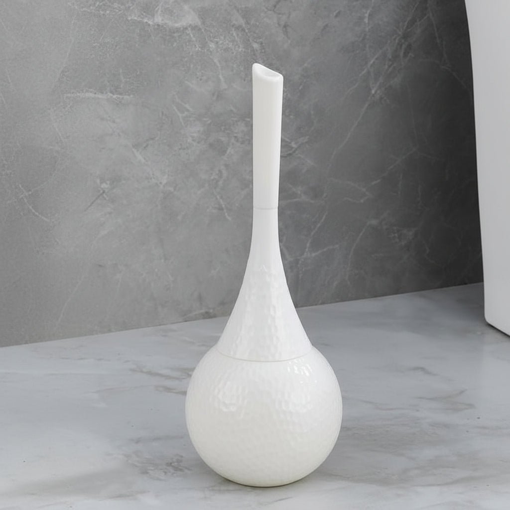 Contemporary Silicone Toilet Cleaner Brush