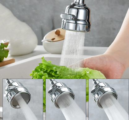 Pivot Arm with Water-Saving Filter Diffuser