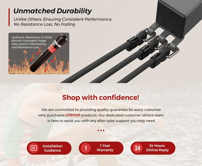 Rowing Machine with 360° Paddle Motion, Adjustable Resistance Band & LCD Display, 265 lb Weight Limit