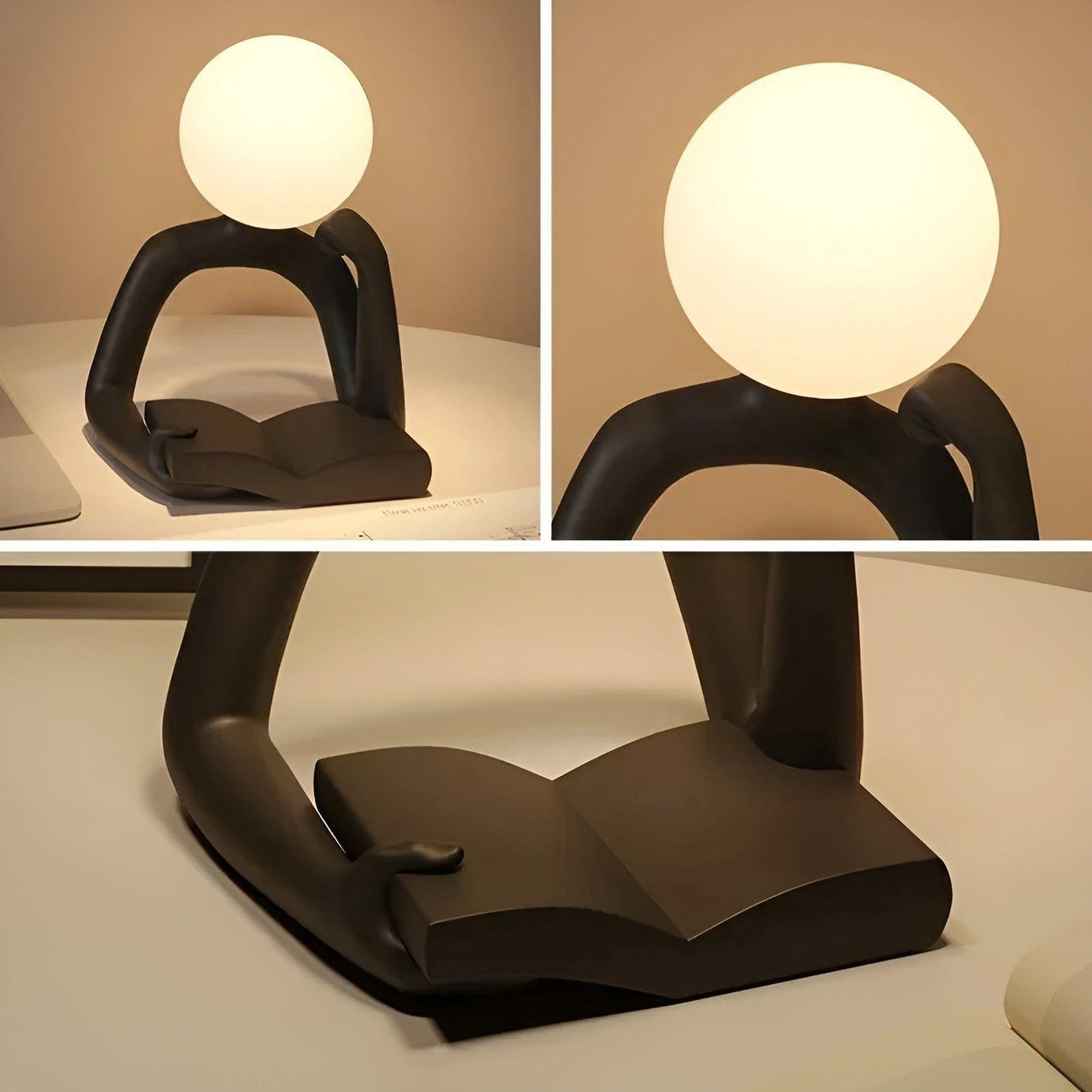 Modern Desk Light - Abstract Table Lamp Design