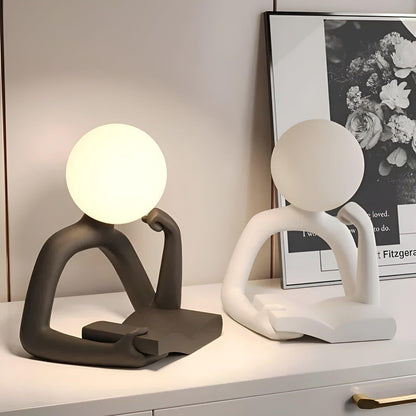 Modern Desk Light - Abstract Table Lamp Design
