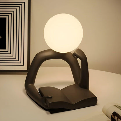 Modern Desk Light - Abstract Table Lamp Design