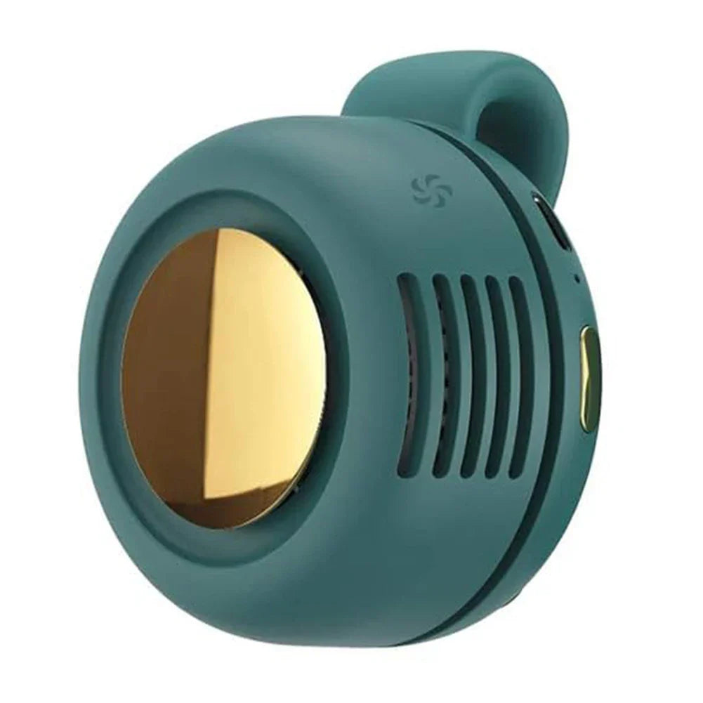 Bladeless Fan with Waist Mount – 360° Adjustable Design