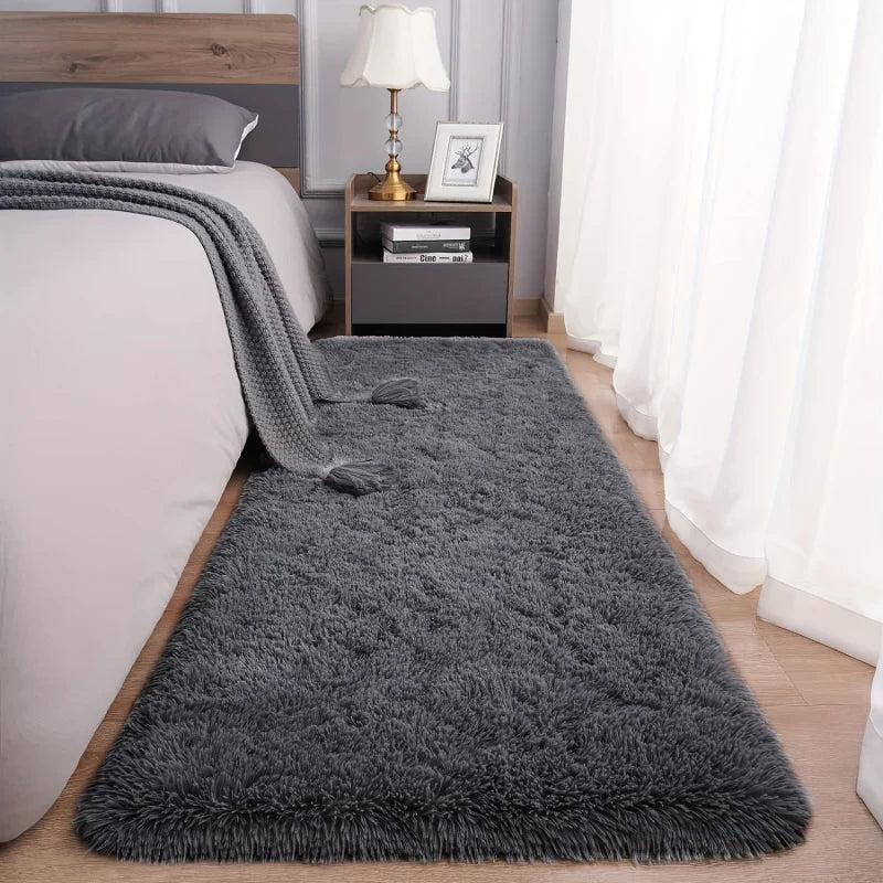 Faux Fur Mat – Soft Plush Area Rug, Machine Washable