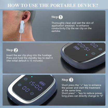 Rechargeable Compact Handheld Microcurrent Device for Personal Care