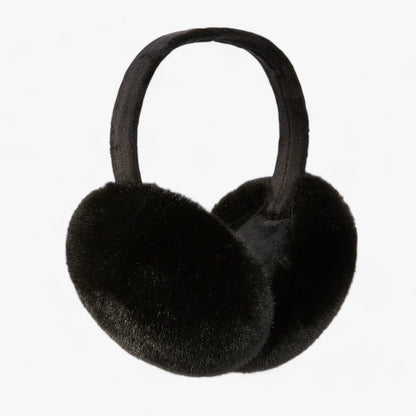 Adjustable Faux Fur Headband – Winter Plush Ear Protectors for Warmth and Style