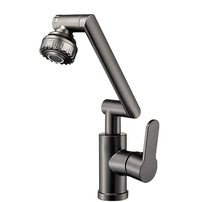 360-Degree Universal Washbasin Faucet in AquaFlex Design