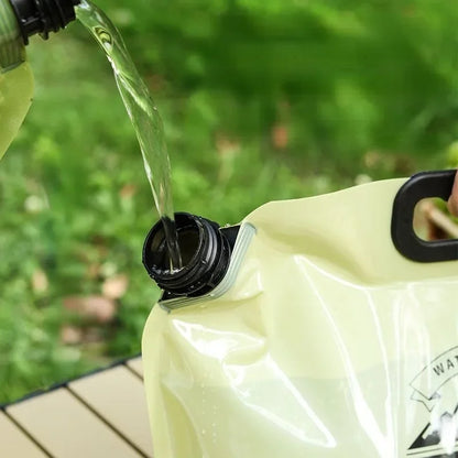 Collapsible Water Carrier Bag with Spout | Compact Design for Outdoor Use