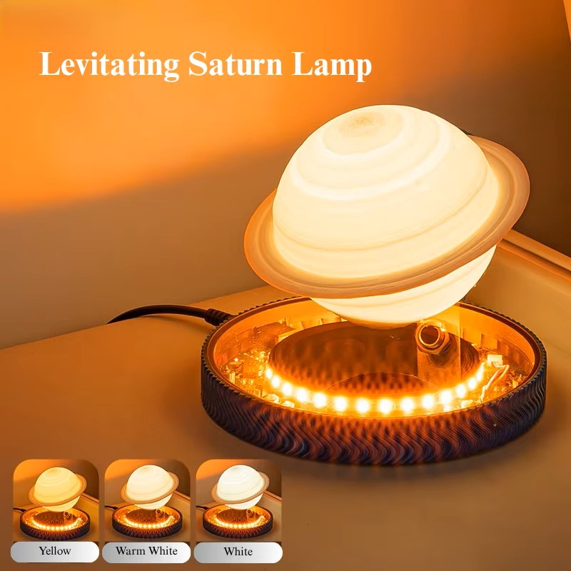 Floating Saturn Orbital Light | CosmicSphere