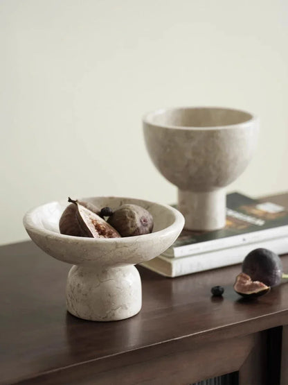 Natural Stone Bowls and Trays – Elegant French Style Home Decor