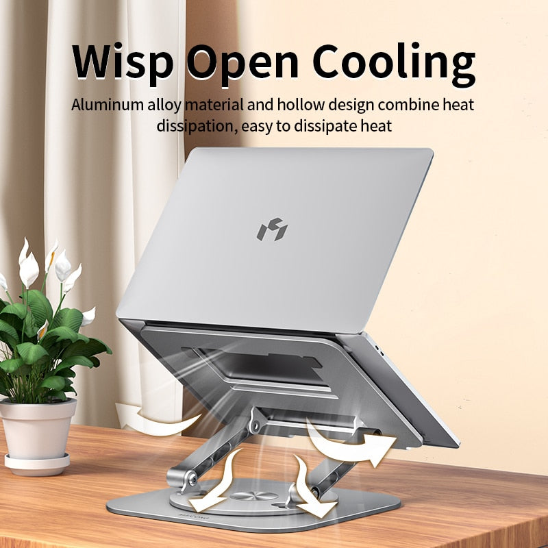 Versatile 360-Degree Rotating Laptop Stand