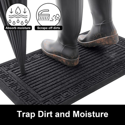 Low-Profile Non-Slip Indoor Door Mat