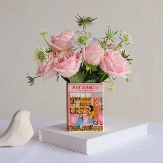 Charming Book-Shaped Floral Vase | Artistry Bloom