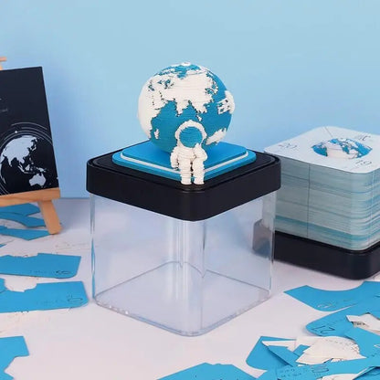 3D Planet Explorer Calendar Memo Pad