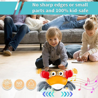 Interactive Crawling Crab Toy for Engaging Playtime