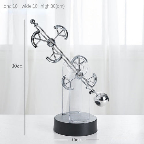 Spinning Perpetual Motion Pendulum Decorative Accent