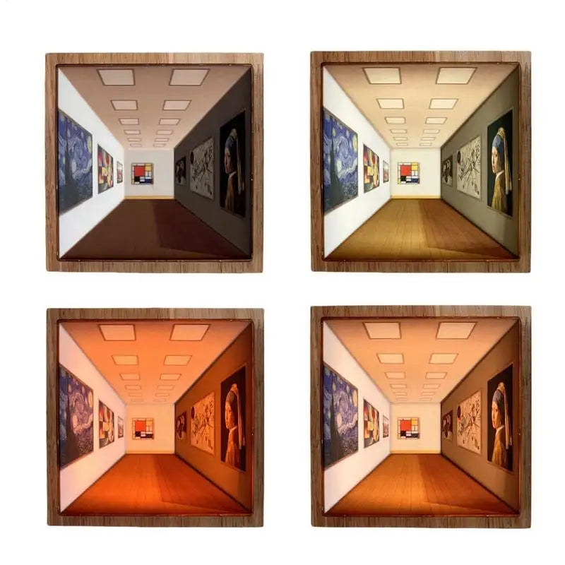 3D Visual Play Wall Light Artwork