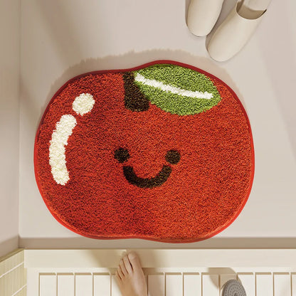 Cheerful Fruit-Themed Play Mat