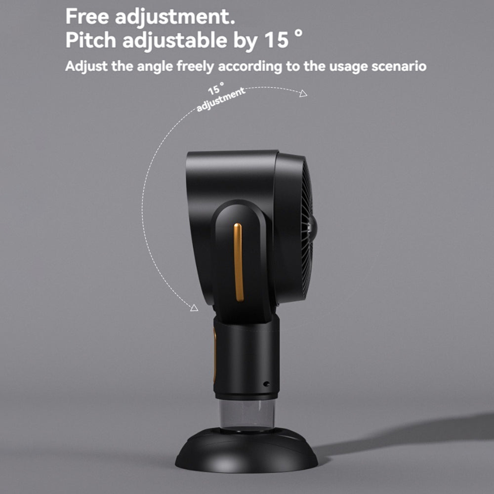 Portable Air Purifier Fan with Ion Technology and USB Charger